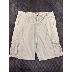 Levis Cargo Shorts Mens Size 40 Red Tab Beige